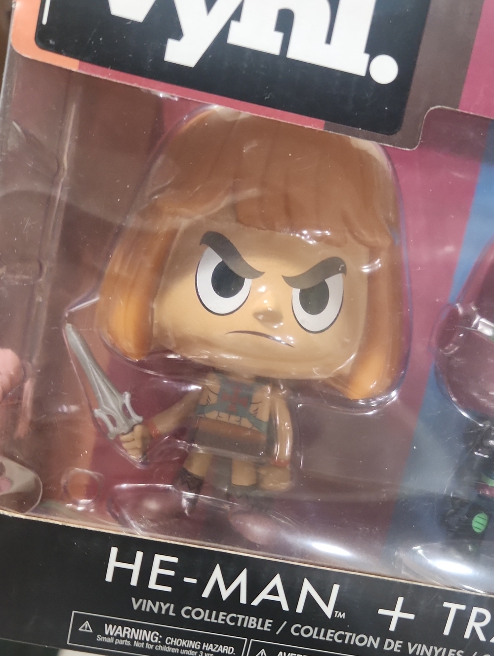 He-Man + Trap Jaw Vinyl Collectible - Picture 3 of 5